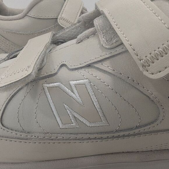 New Balance 577 Men\'s Walking leather Shoes Bone Velcro straps size 12 main image 5